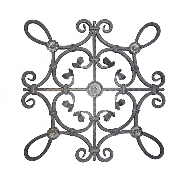 Производить виды декоративных кованого железа Фер декора компонентов балюстрады и перила панелей с низкой ценой
