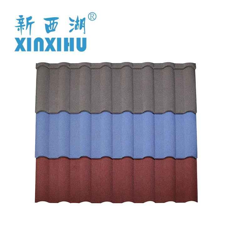 
Free Sample Stone Coated Aluminum Zinc Steel Roof Tiles Roofing Shingles on Sale 