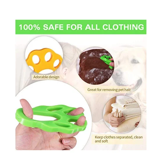 Комплект из 2 предметов, для удаления шерсти домашних животных для прачечной, besmon собак и кошек, улавливатель волос для стиральной машины