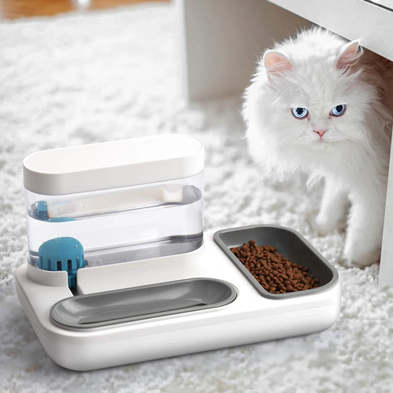 Cats Feeder Bowls Kitten Automatic Drinking Fountain