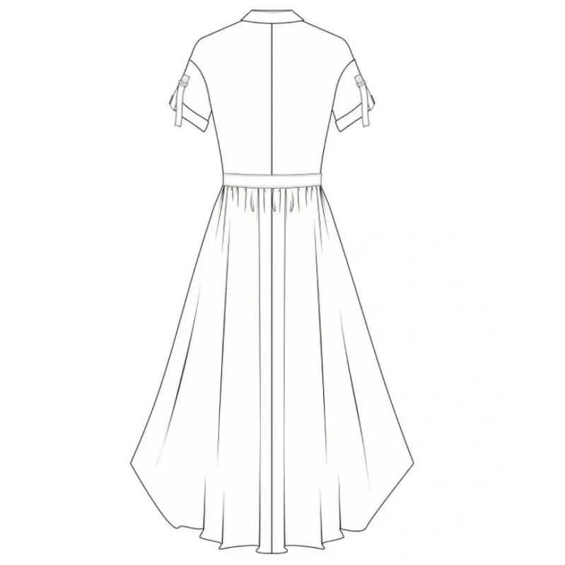 Customized design, printing, embroidery process, casual dress, high-quality ODM, looking for clothing manufacturers