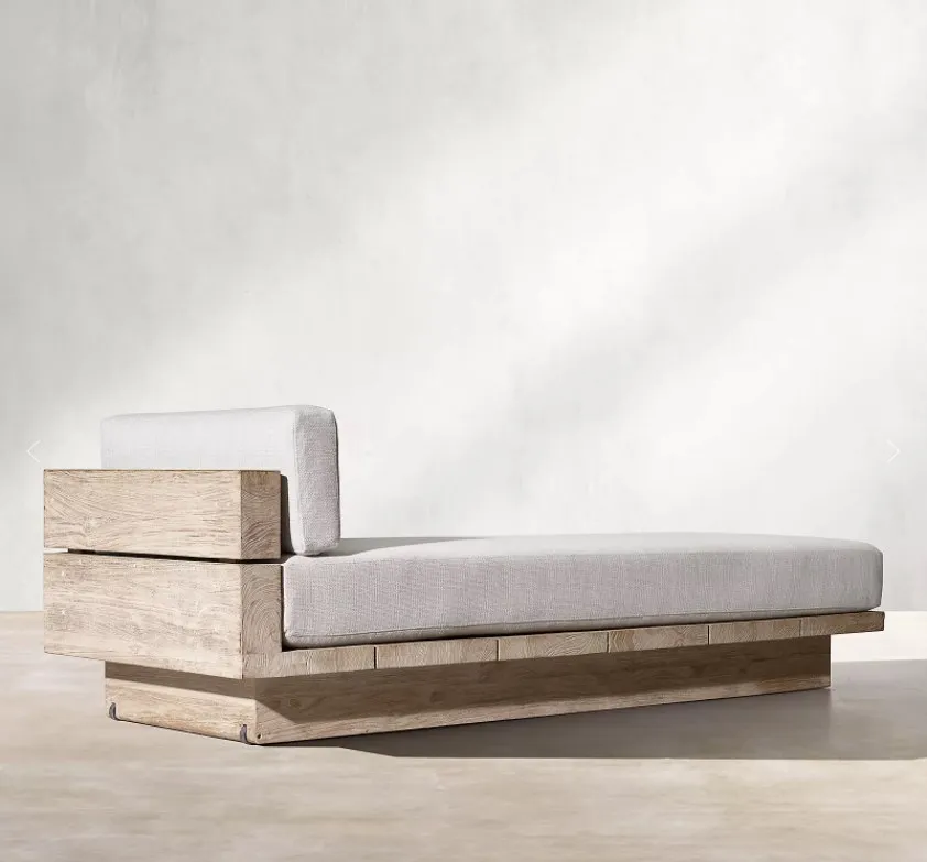 housse de chaise outdoor patio garden sets daybed chaise de mariage furniture teak chaise