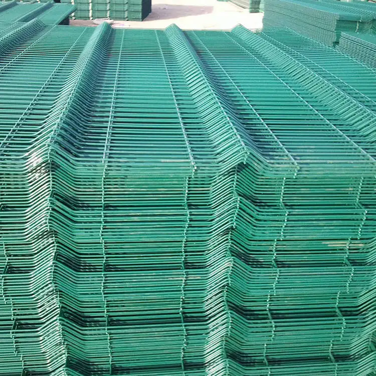 Solar panel mesh anti climb security fence 3x3 galvanized welded wire mesh fence