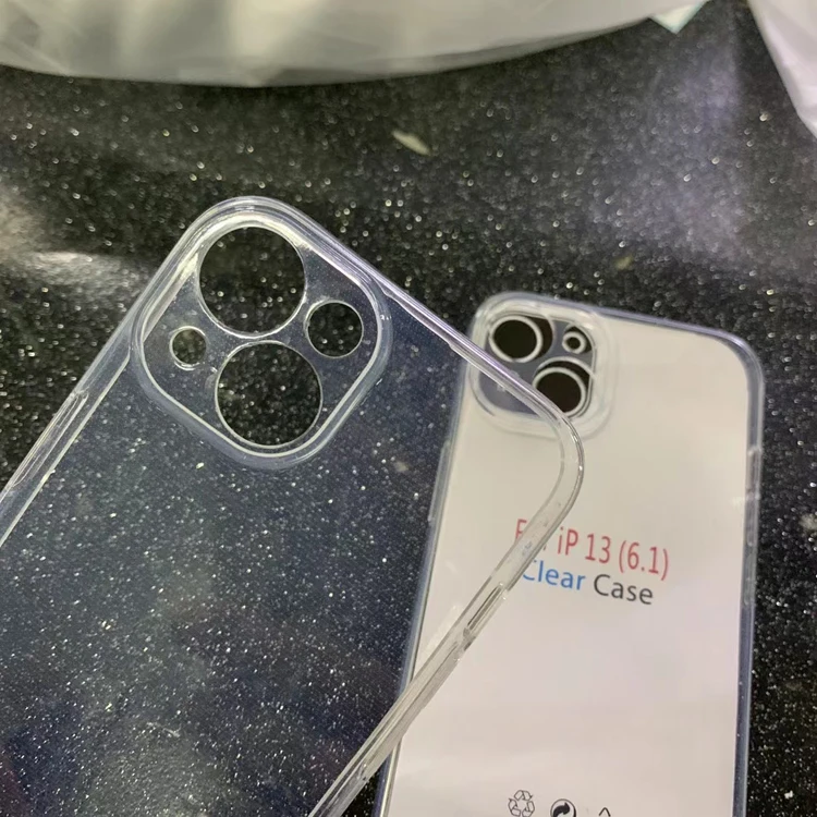 Оптовая продажа с фабрики высокое качество прозрачный ТПУ для iPhone 13 Pro max чехол телефона Прозрачный 12 11 XR мобильный телефон cas
