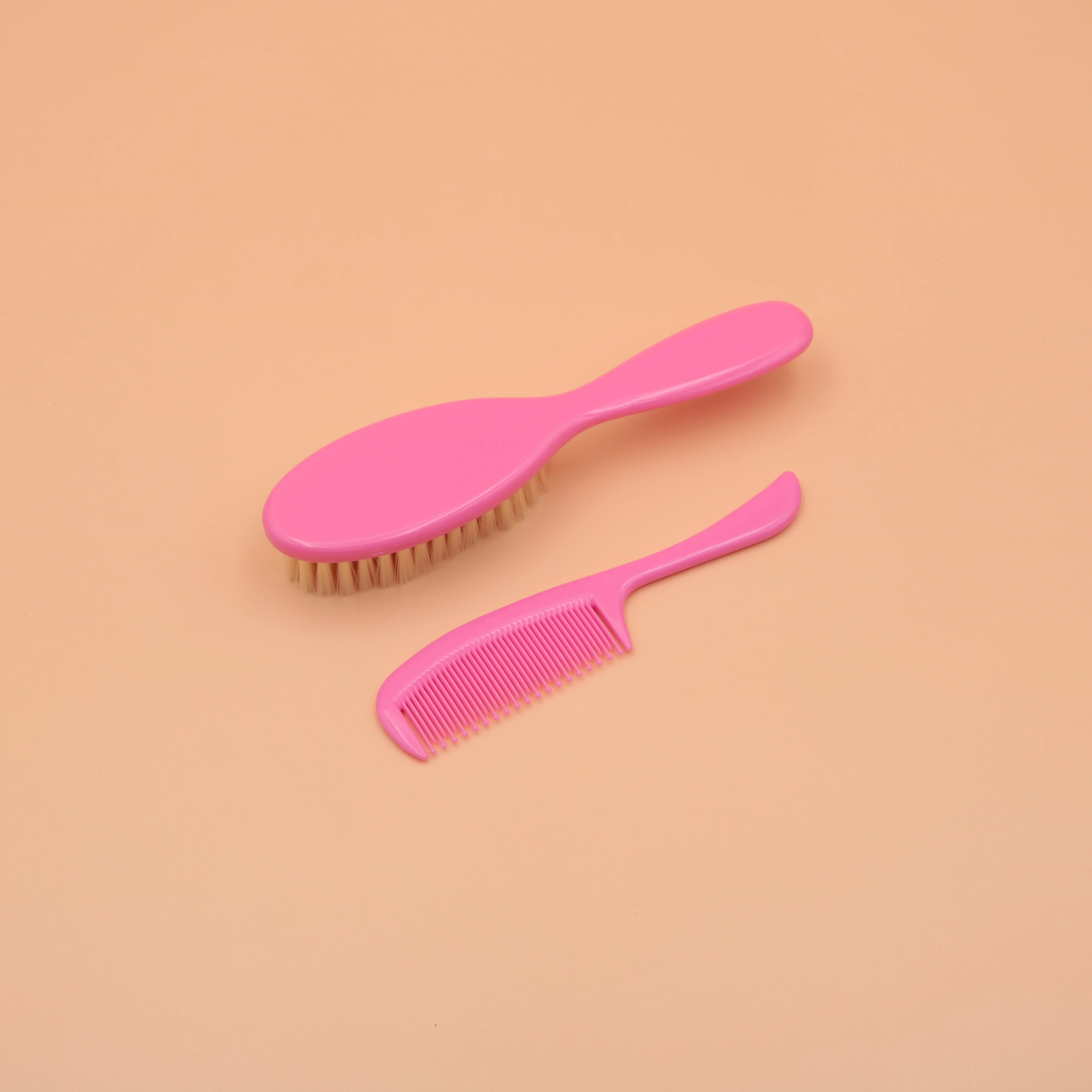 BPA Free Soft Bristles Baby Brush and Comb New Born Baby Care Product with Massage Function