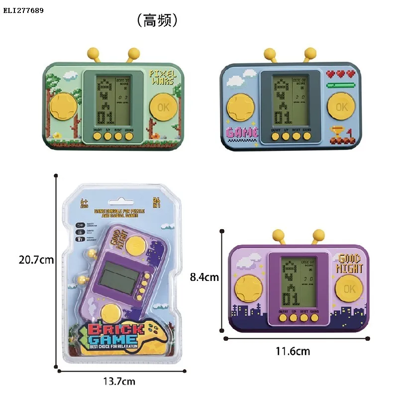 Hot selling Classic Childhood Gift Portable Game Console Handheld Game Player Pocket Game Console Handheld Player