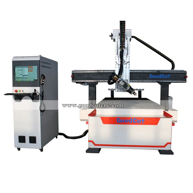 1500*3000mm 4axis ATC CNC Router Machine for Wood  Furniture Making with Swing head