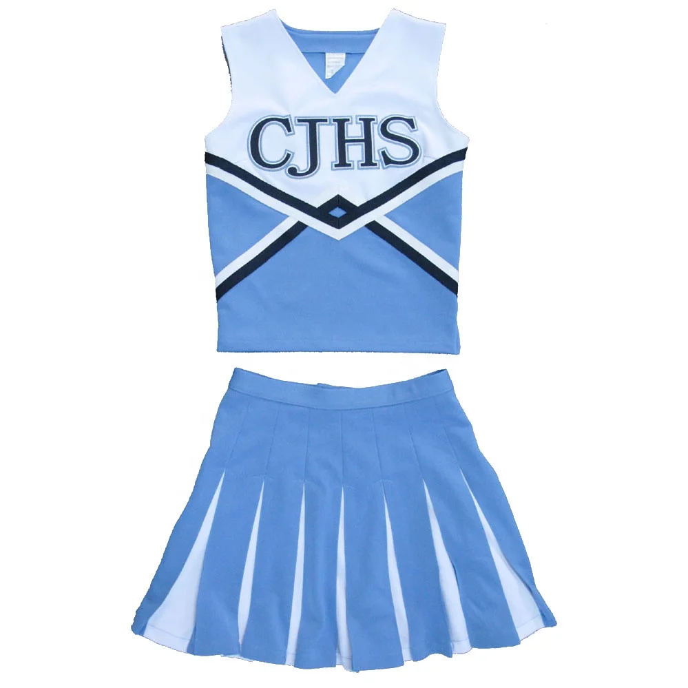 2022 cheerleader costumes: 100% heave polyester double knit