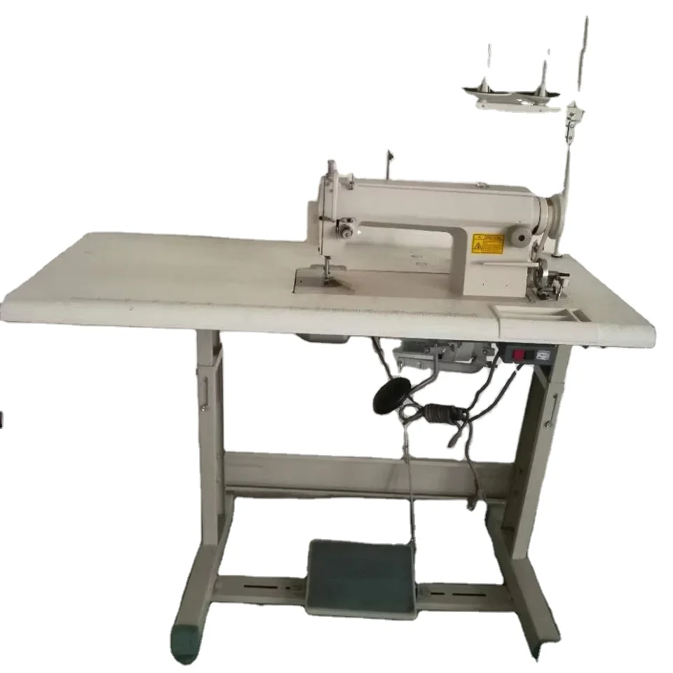 HIGH SPEED ORIGINAL Lockstitch 5550 clutch motor SEWING MACHINE with new table