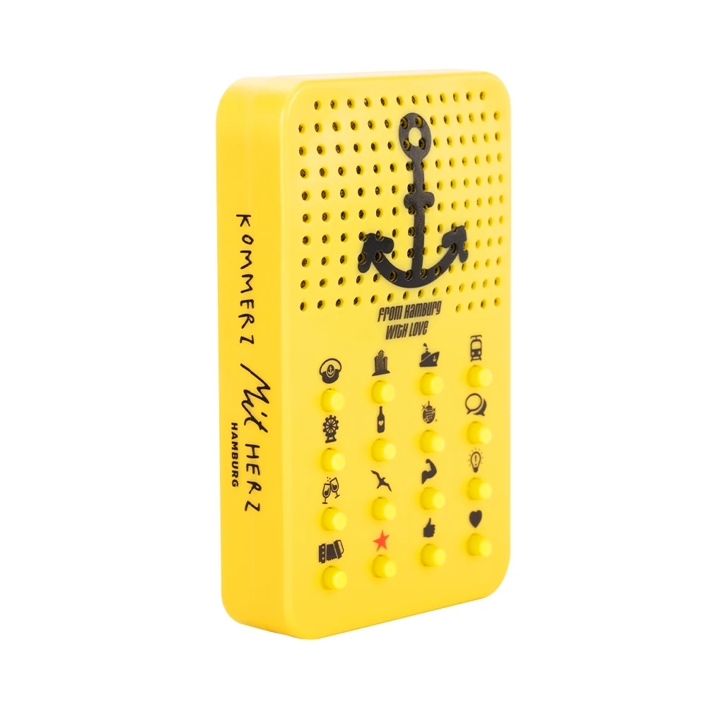 Custom Sound buzzer funny sound machine 16 buttons sound machine toy for kid