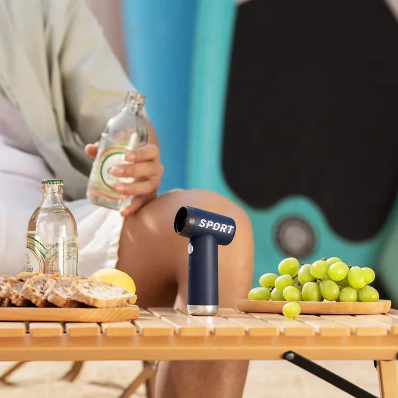 Multifunctional High Speed Hair Dryer Cordless Portable Mini Blow Dryer Electric Air Duster For Computer Keyboard