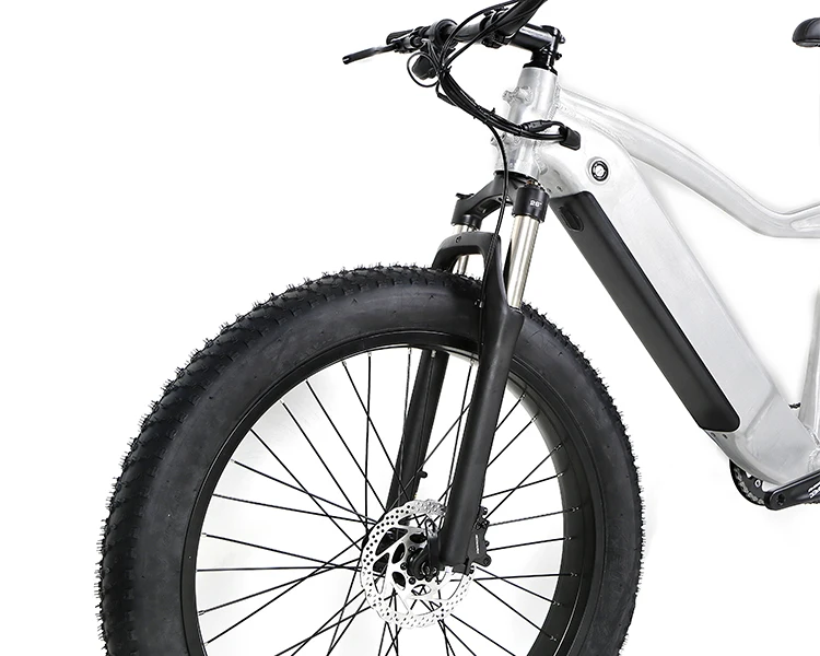 New Design full suspension electric fat tire bike 500W 750W brusshless motor bicycle hybrid electric mountain bike