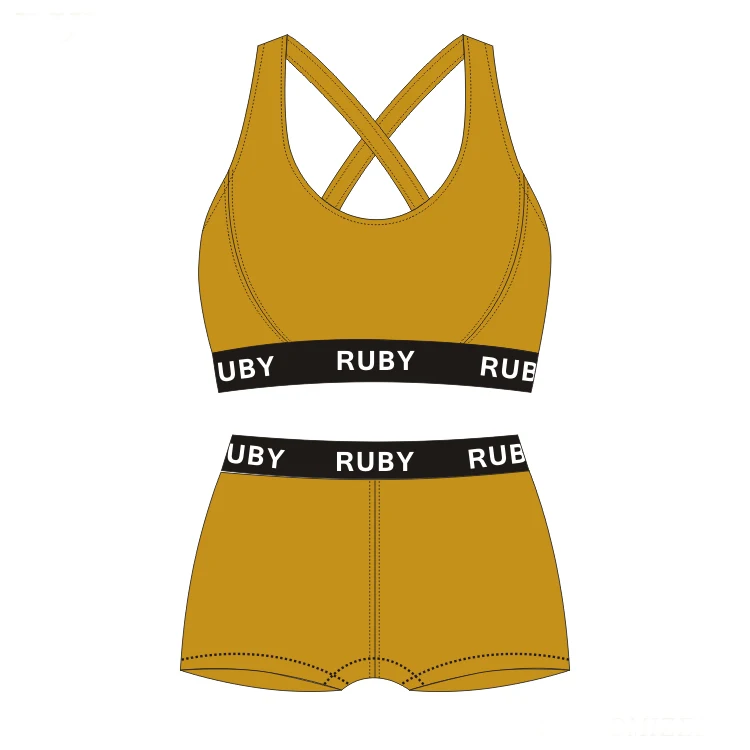 Спортивный бюстгальтер-Кроссбоди большого размера, цвета на заказ