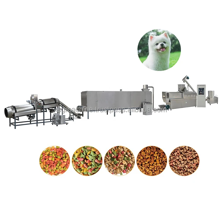 New Stainless Steel Pet Feed Processing Machines Dog and Cat Pellet Machine with Pump for Fish for Plant Industries