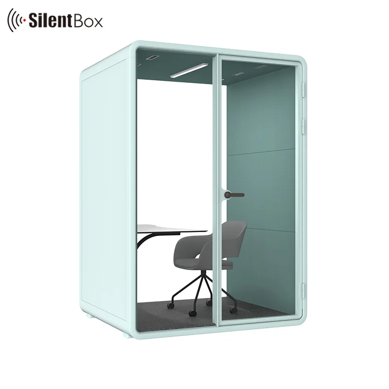 Customized office pods easy to install soundproof booth with intelligent controller