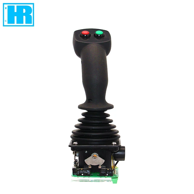 SJ100 joystick controller for operator controls on a wide range of off-highway vehicles, including cranes, loaders, excavators,
