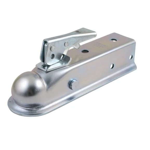 Straight Trailer Coupler 3' Channel Width 1-7/8 Inch 2' Ball Tow Hitch Ball coupling