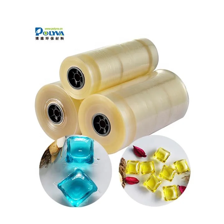 Polyva Blank Water Transfer Printing Film Detergent Packaging Beads Pva Film Water Soluble Film Hydrographic Plastic Natural