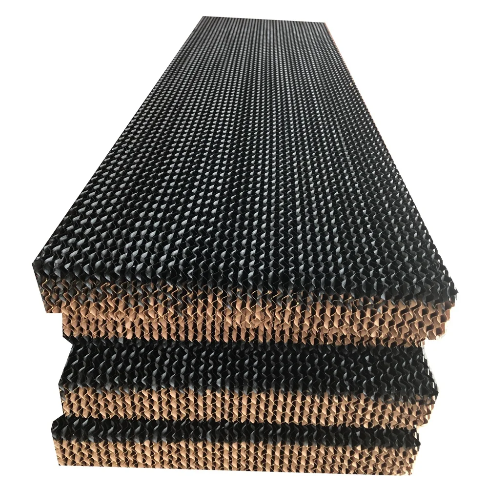Cheap Price Honeycomb Cooling Pad for Broiler Greenhouse Poultry Evaporative Cooling Pads Cooler Air cooler