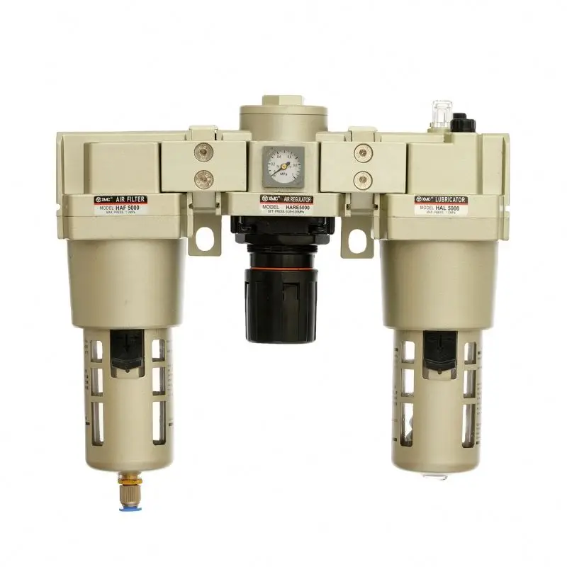 XMC HACE5000-10 pneumatic components FRL air filter regulator lubricator for air compressor