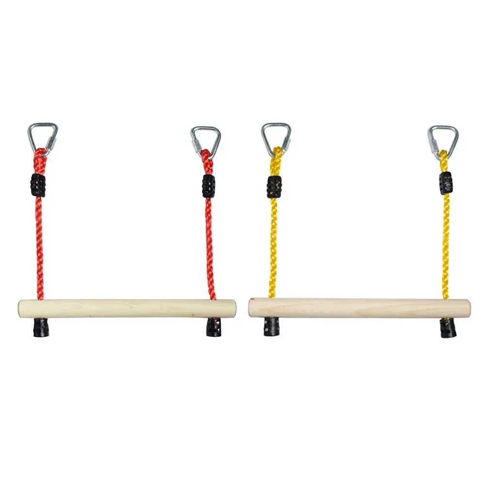 
Monkey Bars Trapeze Swing Bars Children Outdoor Gymnastic Ring Slack Obstacle Accessories Training Playground Equipment 