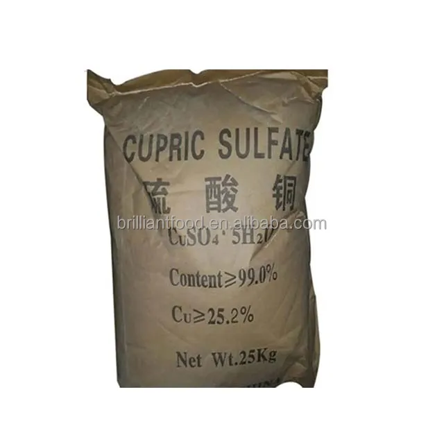 Wholesale cuso4 Granules Anhydrous 96% Copper Sulfate for Swimming Pools