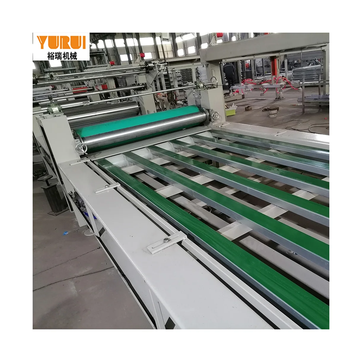 Automatic magnesium board production line mgo board making machinery line china