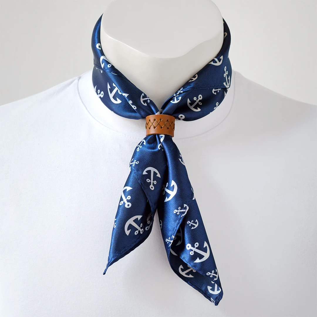 Mens Pure Silk Scarf Shiny Designer Paisley Silk Satin Neck Bandana Scarves Custom Hair Head Bandanas