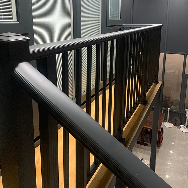 Aluminum Railing Picket System Deck Balusters Balcony Handrail Balustrade Stair Railing