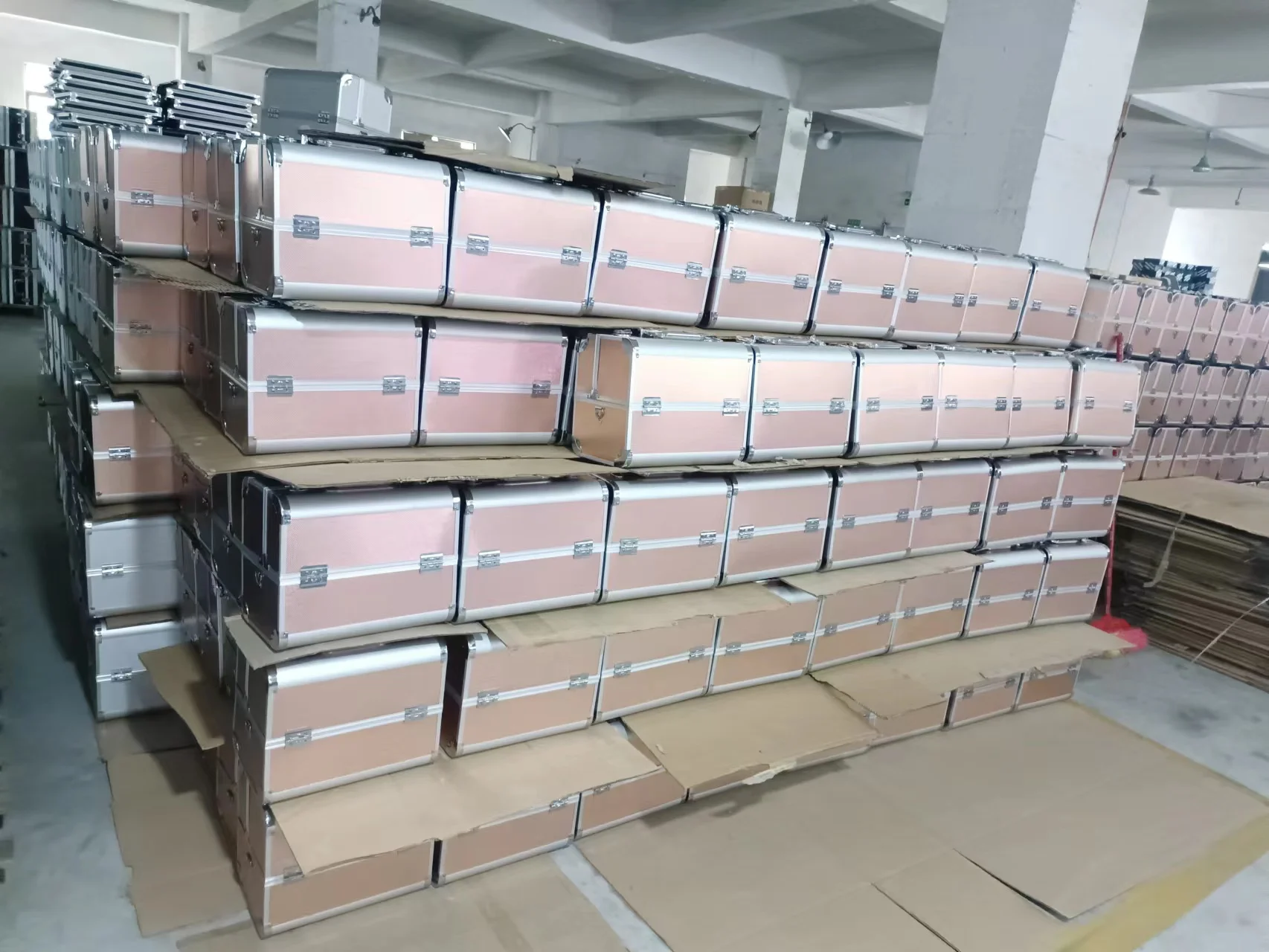 Salon Studio Nail Art Case Technician Tool Box Beauty Cosmetic make up train case