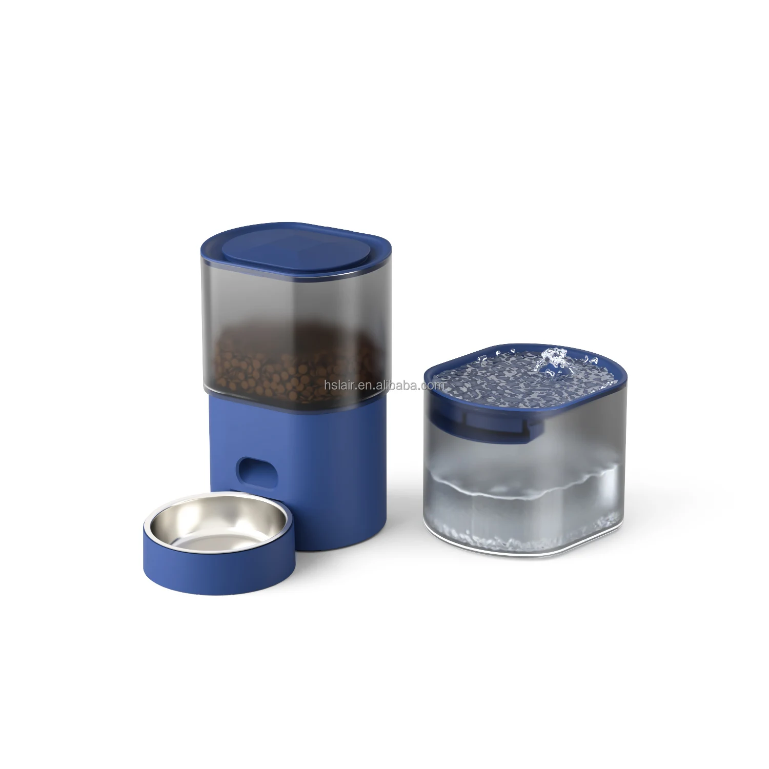 Large Capacity 2 In 1 Design  Cat Automatic Programmable Pet Feeder