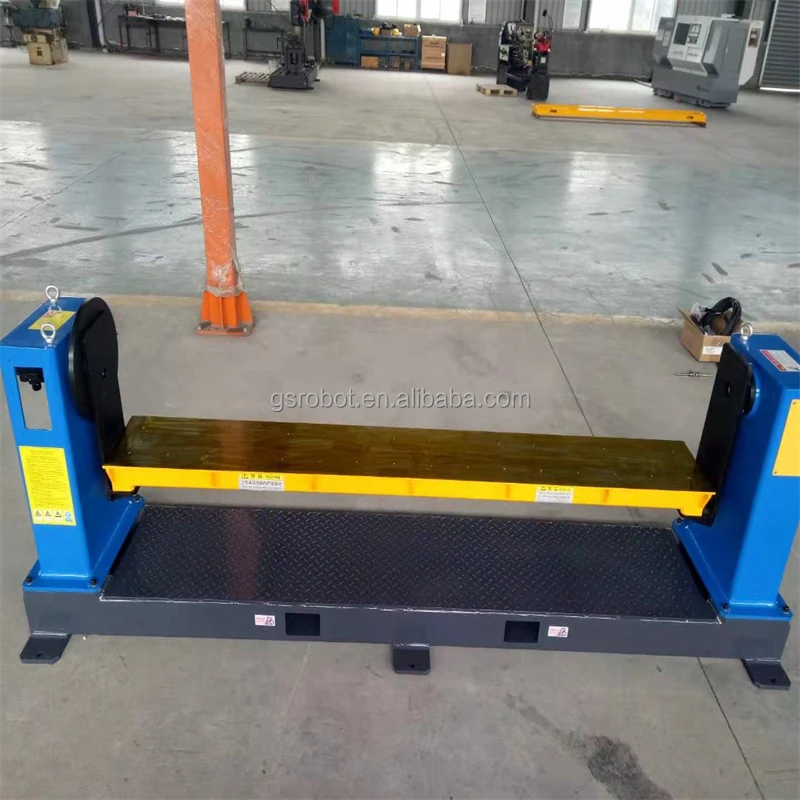 Chinese Auto rotating welding positioner table 300-1000KG for 6 axis robot