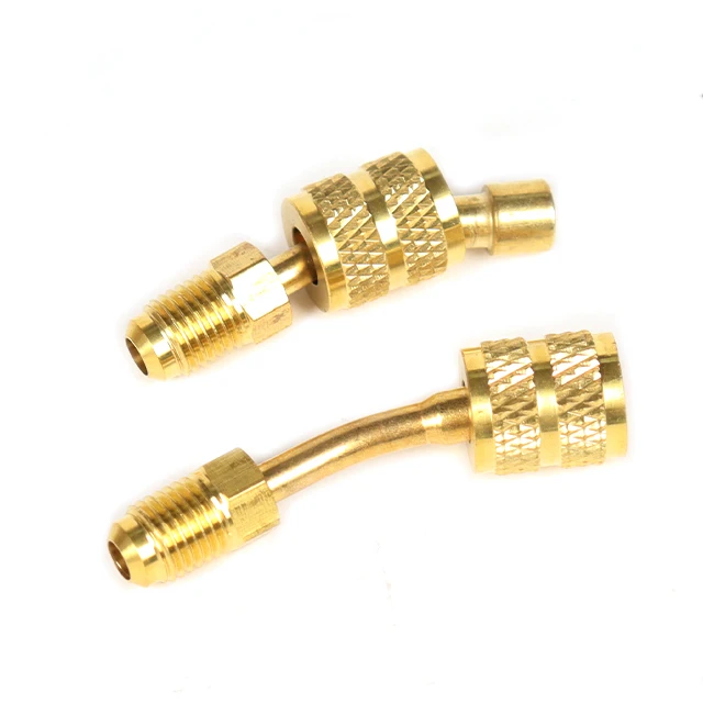 R410A Charging Adapter 5/16 Inches SAE Female to 1/4 Male Flare