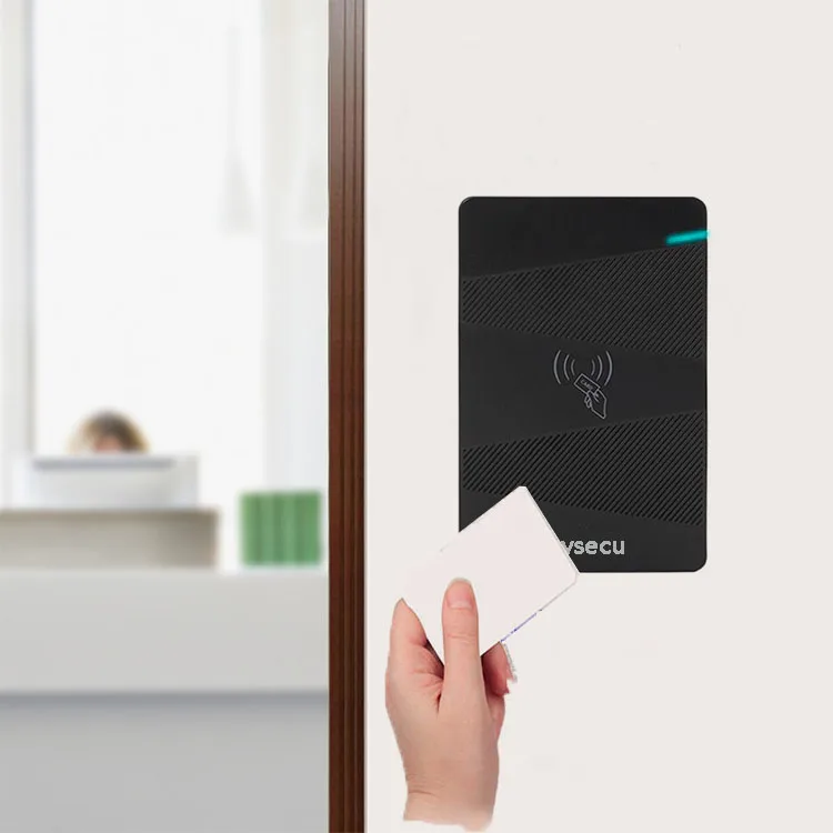 Keysecu Intelligent waterproof 125HZ RFID card reader plastic Keyless access control system