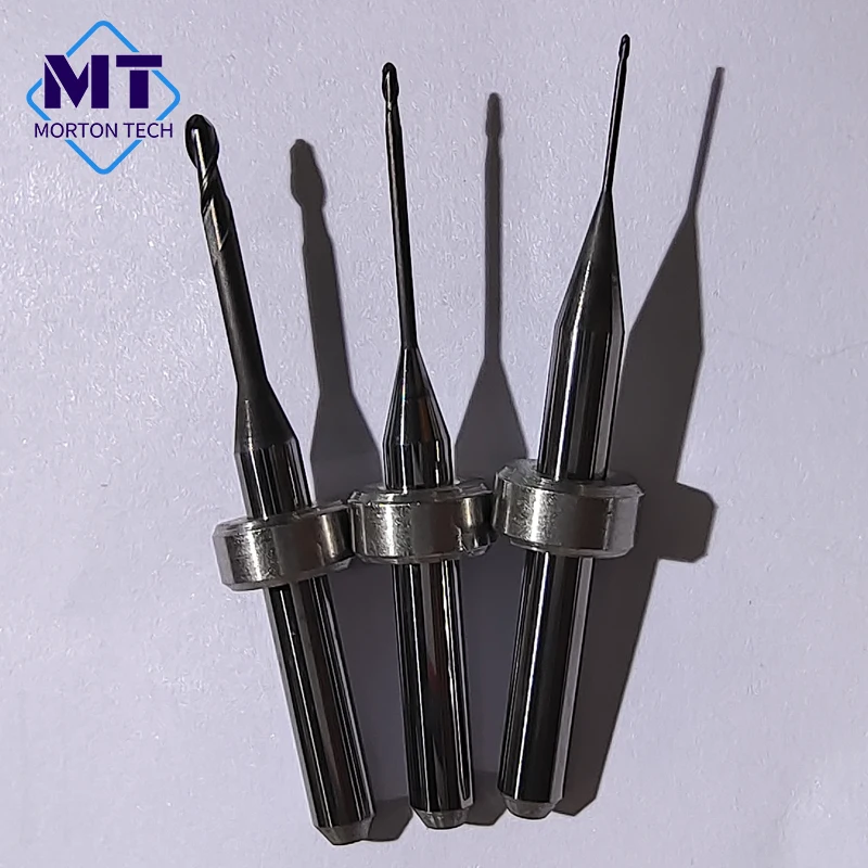 Dental Consumables Fraise Dentaire Dental Tungsten Carbide Burs Zirconia Cad Cam CVD Coating D4X5 Zirconia Milling Bur