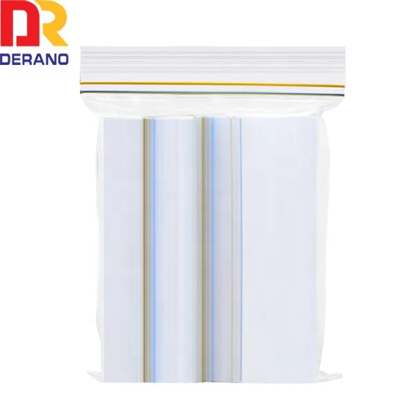 Wholesale BPA Free Flip Fold Top Sandwich Quart Gallon Snack Freezer Frozen Double Zip Lock Food Storage Packaging Zipper Bag