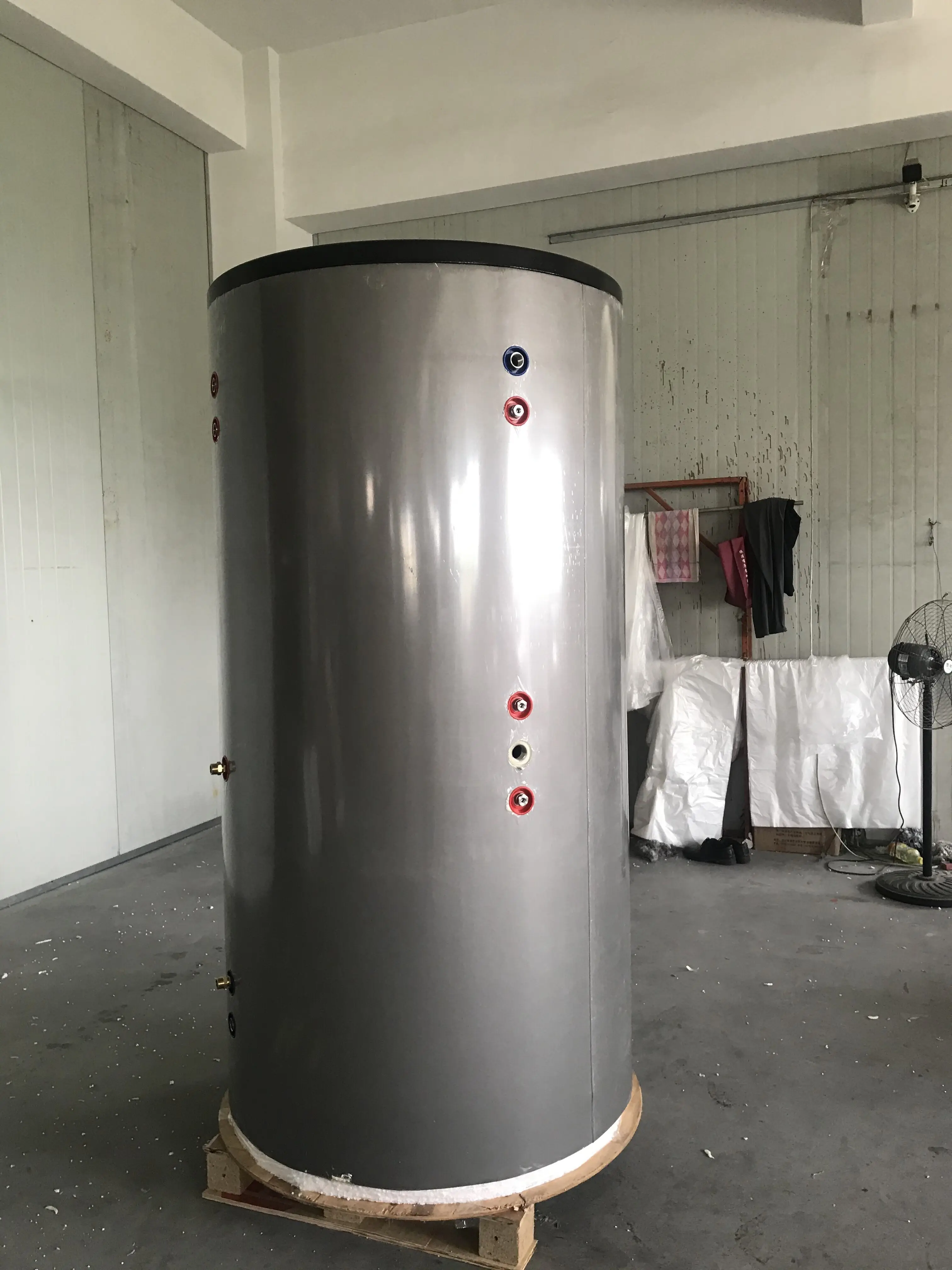 300L Dual Tank   Solar water heater Heat pump Water Heater  with  Stainless steel  304 316  Heat exchanger