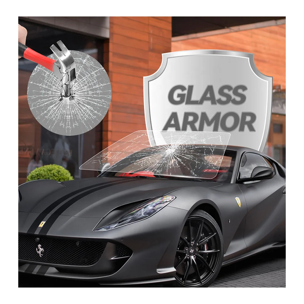 TPU Glass Armor Wholesale Safety Explosion Proof Windshield Protection Film