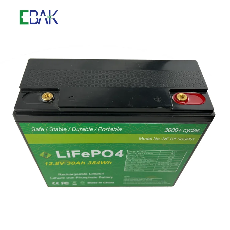 12v 30ah lifepo4 energy storage battery pack lithium ion power storage solar battery box for solar system