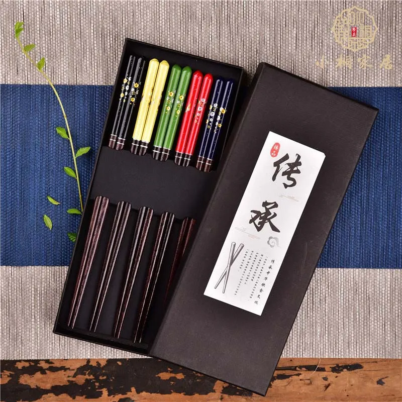 Custom full cover print Japanese Import samurai katana engraved personalize reusable wedding favor hair Chopstick for restaurant