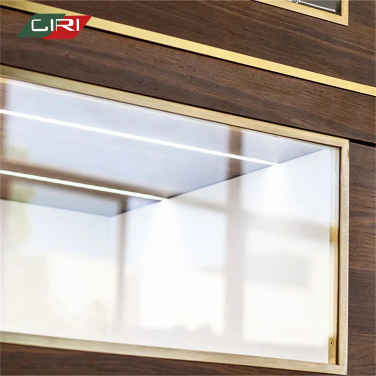 CIRI Luxury Mobile Shop Fittings Glass Showcase Jewelry Display Showcase Cabinet watches Display Counter