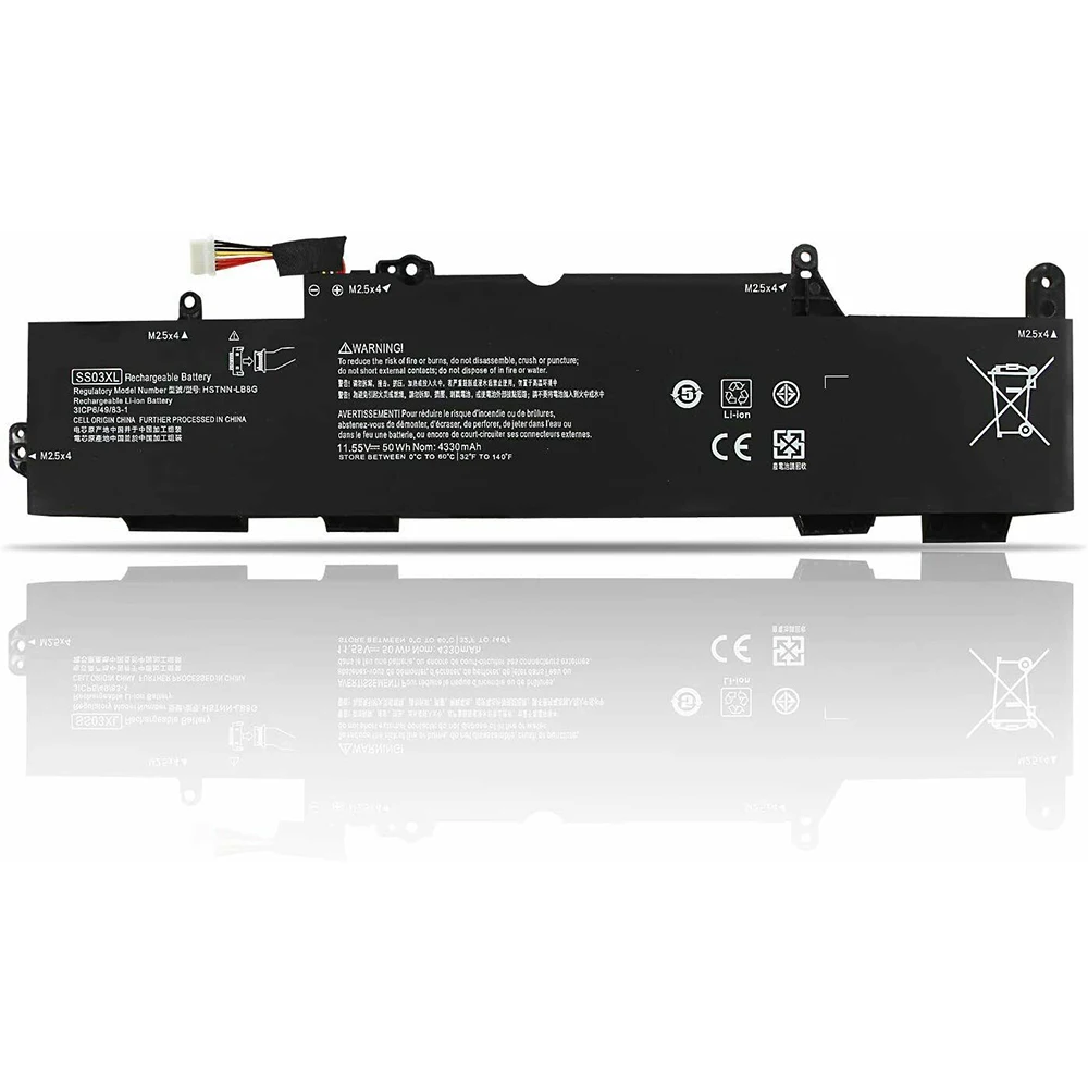 Replacement SS03XL Battery for HP EliteBook 735 745 755 830 840 846 G5 , ZBook14U G5 Series