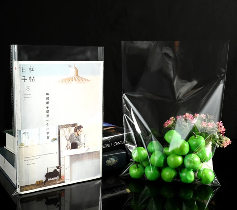 Crystal Clear Plastic Self Adhesive Seal Plastic Bag OPP Packing Storage Bags for Cards & Envelopes
