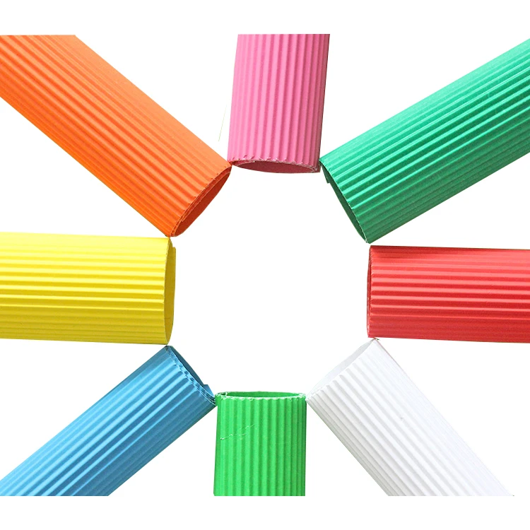 Customized Colored Fluorescent Corrugated Paper