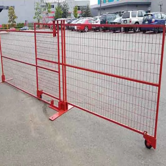 Weld Canada Temporary Fence  Galvanized and Powder Coated Small Removable FenceTemporary Wire Fence for Dogs