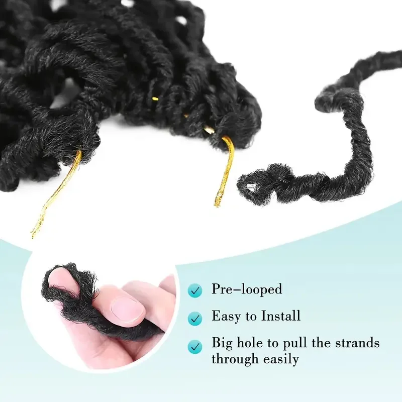 Passion Twist Black People Crochet Dreadlocks Hair Braiding Extensions Kinky Curly Style Hair Extensions
