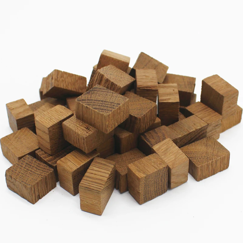 Warehouse Durable And High Quality Oak Wood Chips Blocks For Making Wine Whiskey
