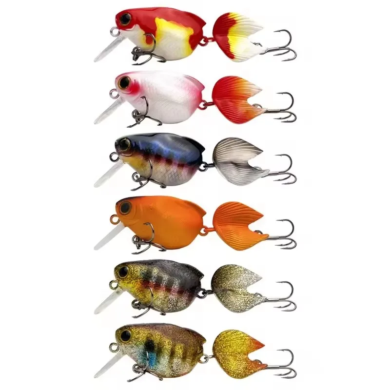 Langsheng Goldfish Shape Float Minnow Lure Lifelike Swim Bait For Freshwater And Saltwater Fishing bait