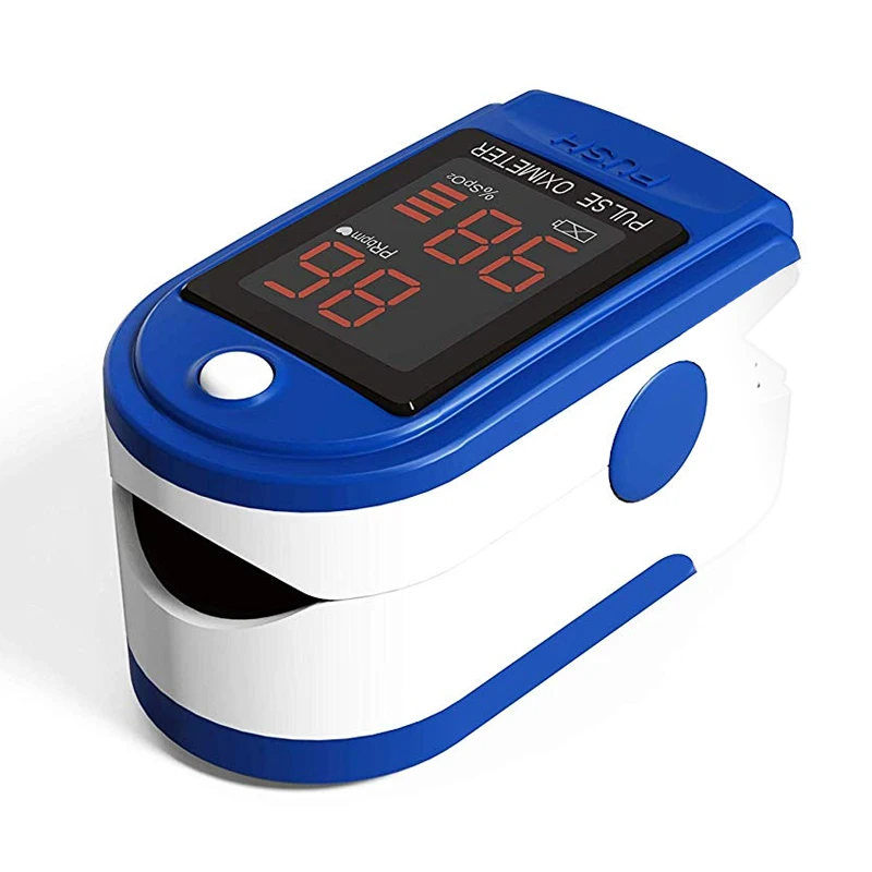 CE certified portable fingertip pulse oximeter SP02 Medical pluse oxi meter finger