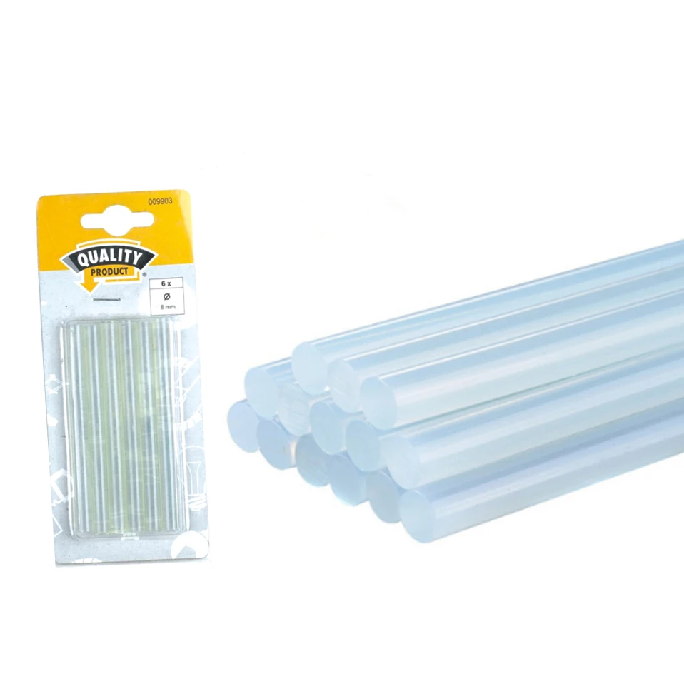 Solid plastic acrylic adhesive glue stick color hot melt glue stick